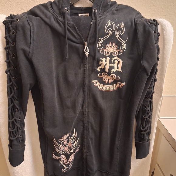 Harley-Davidson Black Graphic Hoodie - Picture 7 of 7